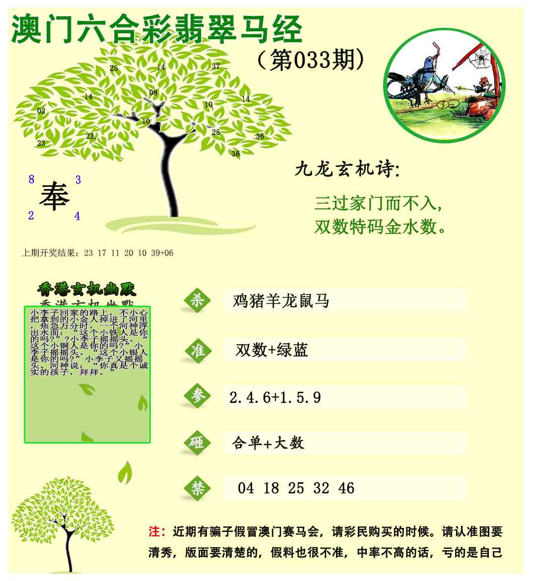 033期翡翠马经[图]