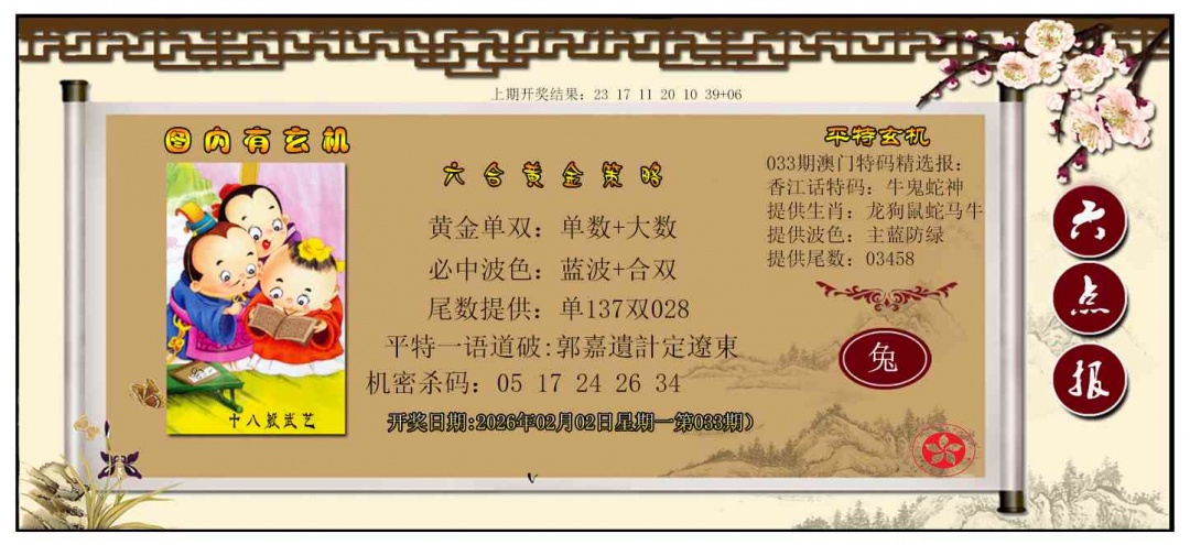 033期黄金策略[图]