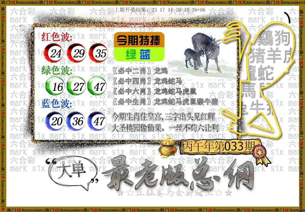 033期最老版总纲[图]