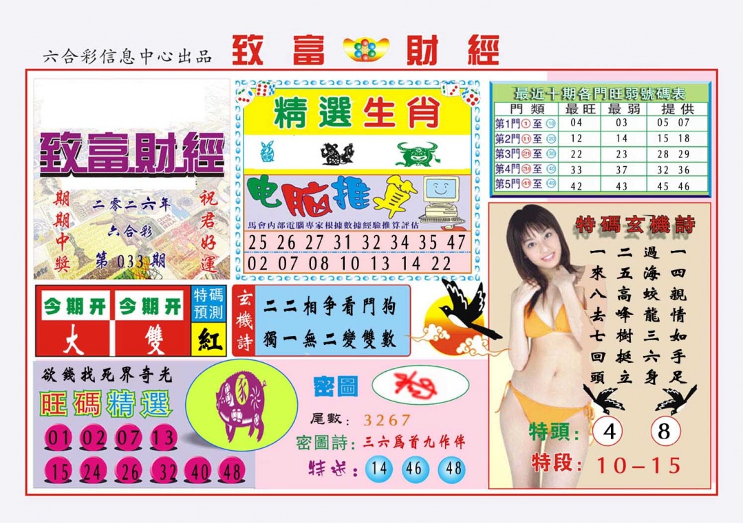 033期致富财经[图]