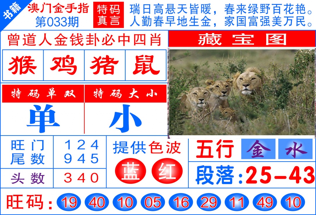 033期澳门金手指[图]