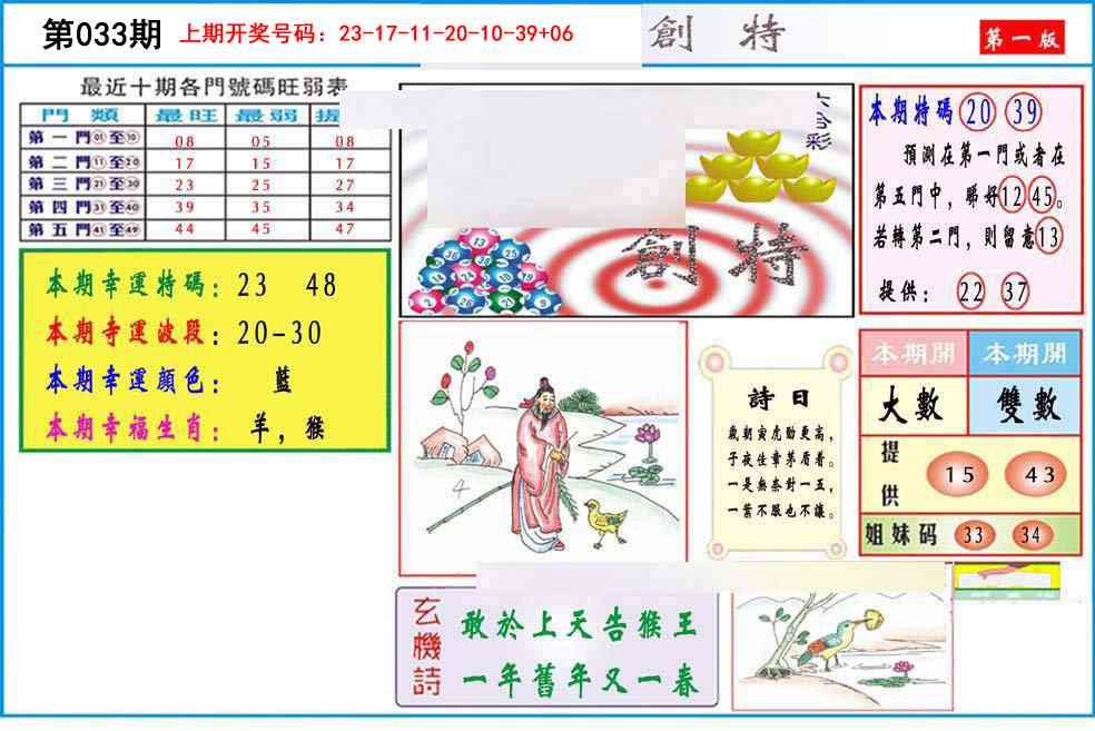 033期九龍创特A(推荐)[图]