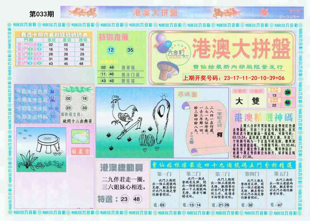 033期港澳大拼盘A[图]