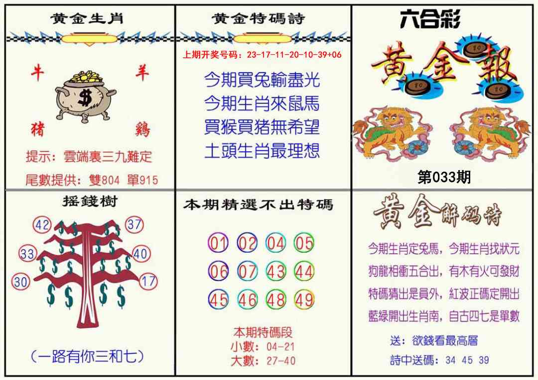 033期黄金报[图]