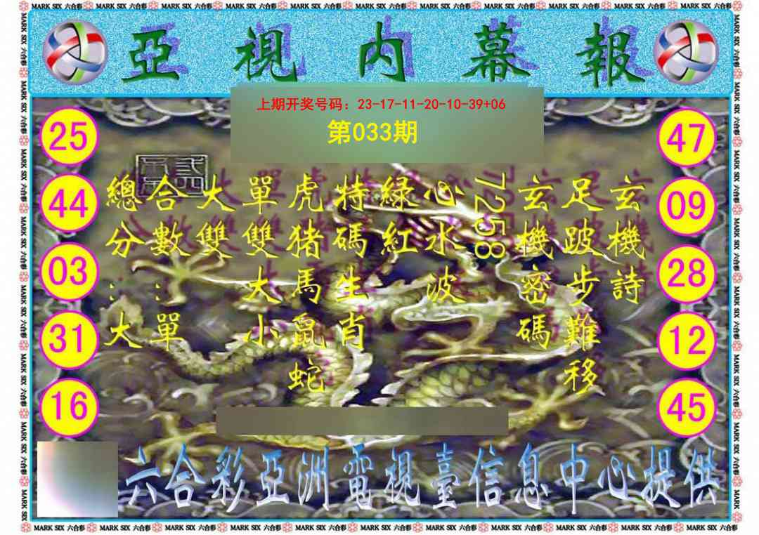 033期亚视内幕报[图]