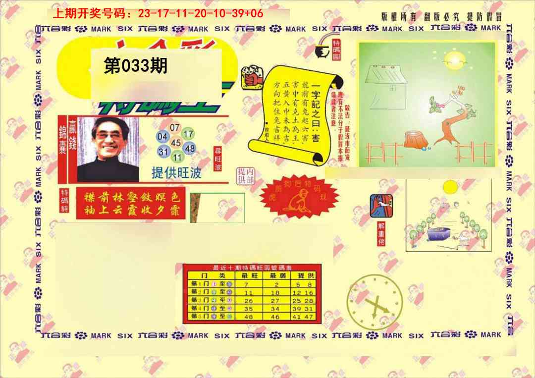 033期特码王[图]