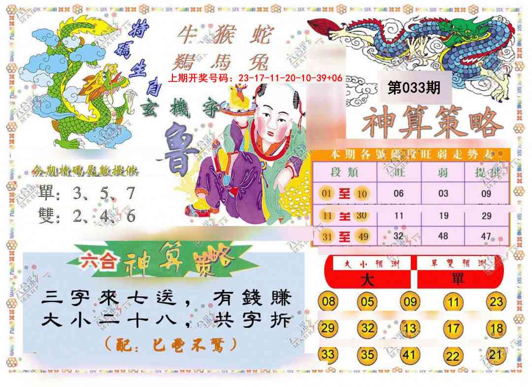 033期神算策略[图]