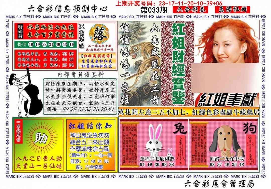 033期红姐财经宝鉴[图]