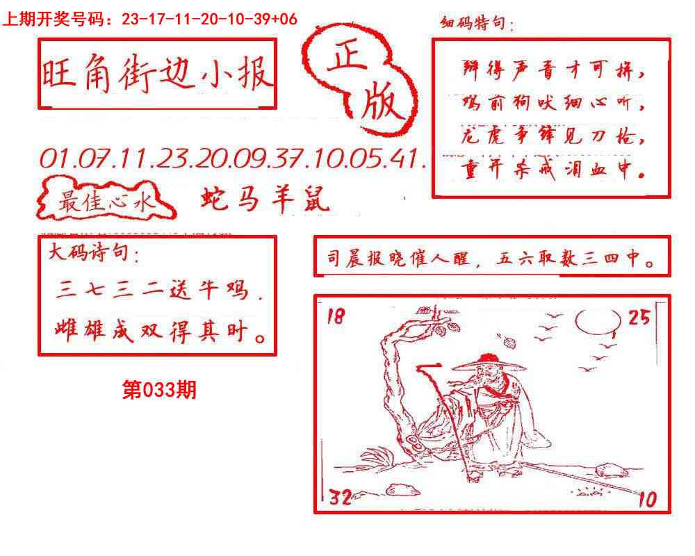 033期旺角街边小报[图]