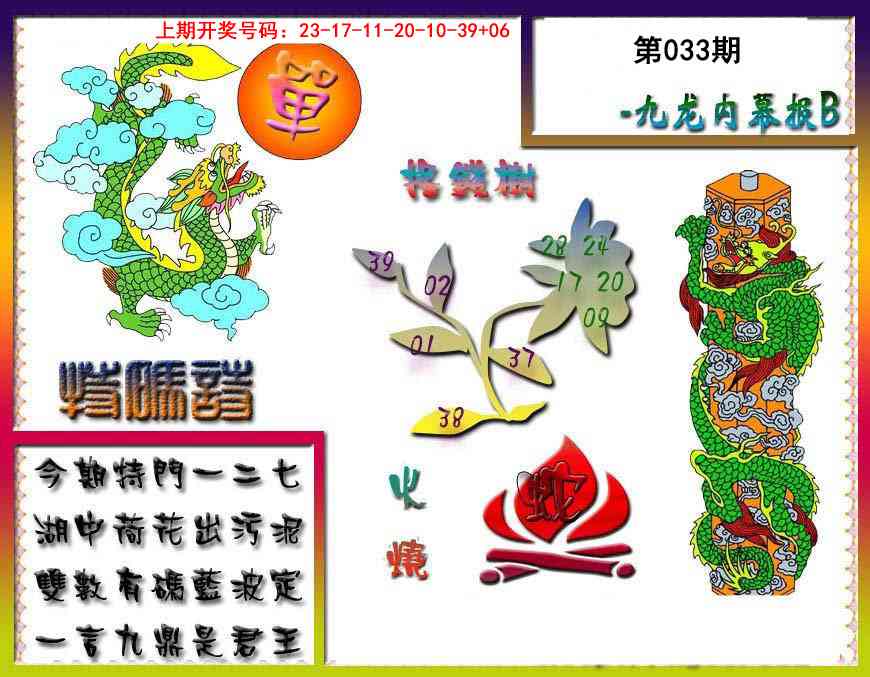 033期九龙内幕特肖图a[图]