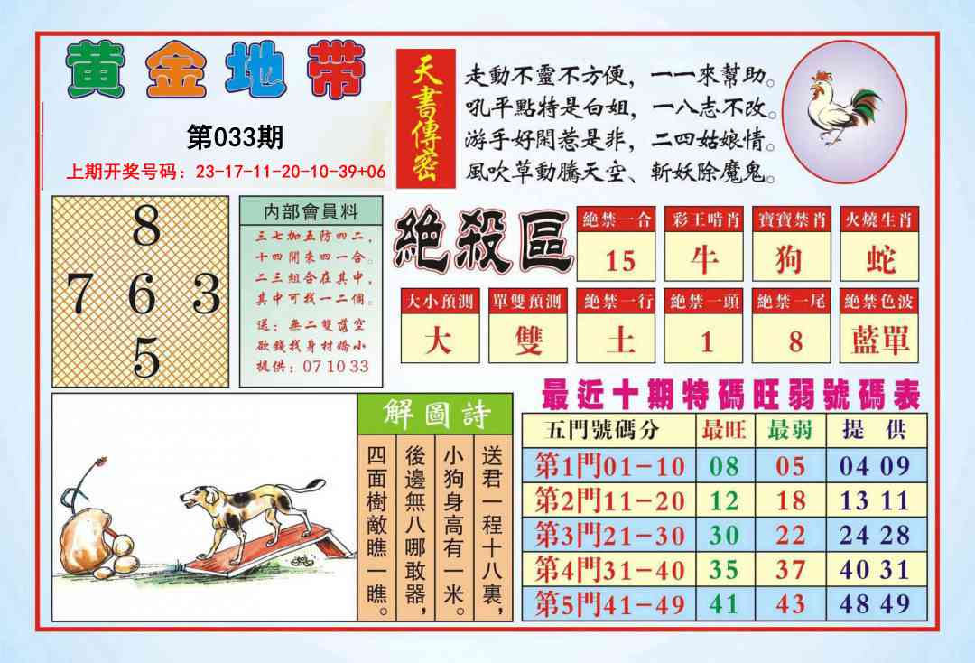033期黄金地带[图]