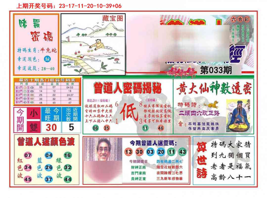 033期赢钱一经[图]